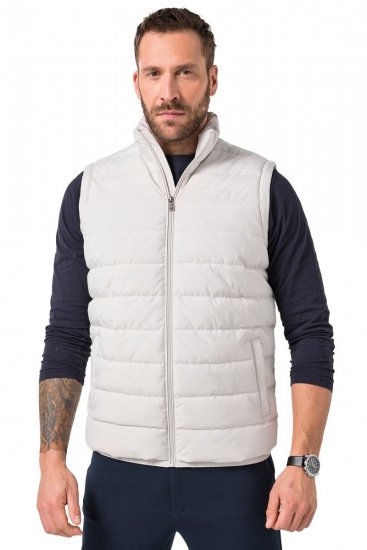 JP1880 846034 Ulkoiluliivi Harmaanbeige - Takit - Miesten Takit, isot koot – 2XL – 12XL