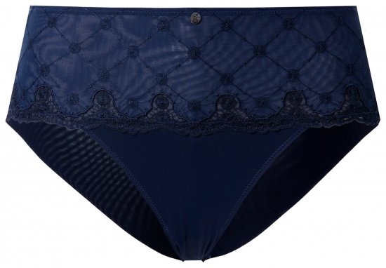 Ulla Popken 846235 Hipster-alushousut pitsillä Tummansininen - Alushousut - 