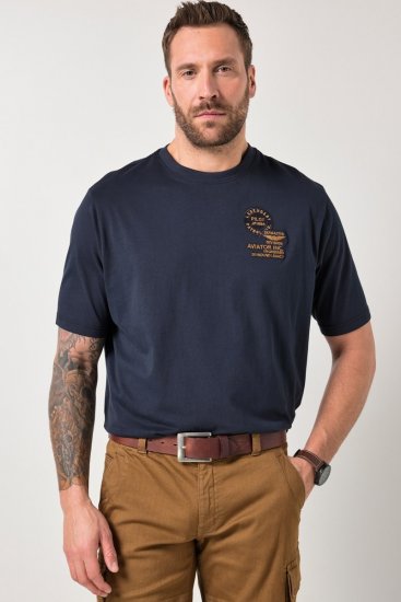 JP1880 846657 T-paita bellyfit merkeillä Tummansininen TALL - TALL T-paidat - T-paidat pitkille miehille 