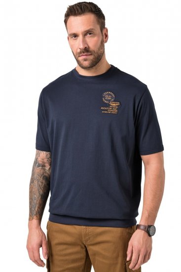 JP1880 846657 T-paita bellyfit merkeillä Tummansininen TALL - TALL T-paidat - T-paidat pitkille miehille 