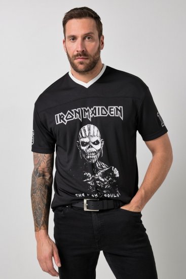 JP1880 Iron Maiden The Book of Souls T-Shirt Black - Bändi T-paidat - Bänditbaidat isoissa koissa
