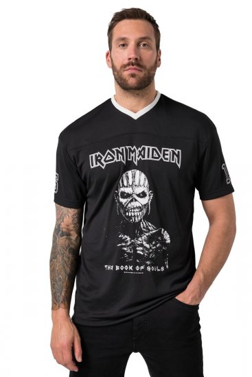 JP1880 Iron Maiden The Book of Souls T-Shirt Black - Bändi T-paidat - Bänditbaidat isoissa koissa