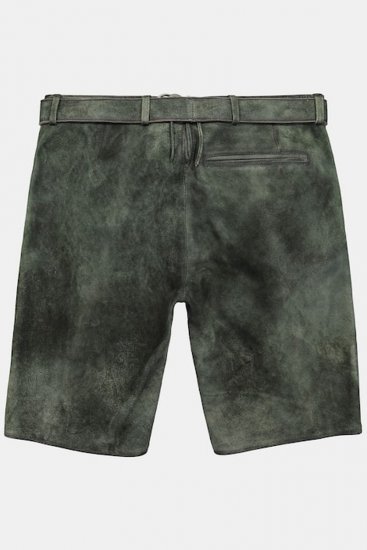 JP1880 846895 Bermudashortsit vuohenmokasta Tummanoliivi - Shortsit - Shortsit, isot koot – W40-W60