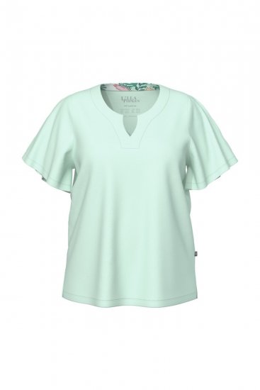 Ulla Popken 846971 Kuviollinen pyjama Vaaleanvihreä - Pyjama/Loungewear - 