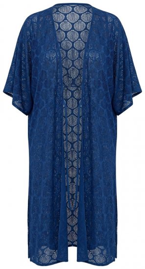 Ulla Popken 847654 Kuviollinen mekko Tummansininen - Kaftaanit - 