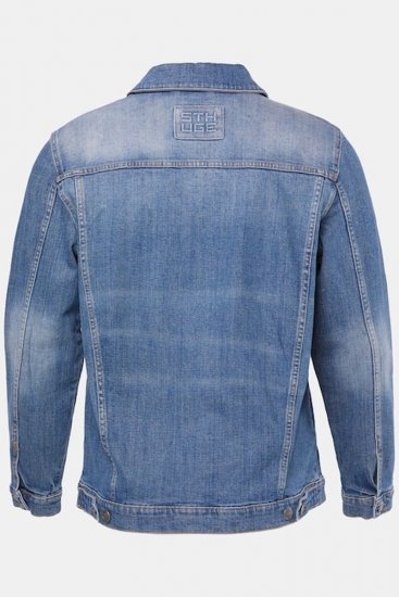 STHUGE 847739 Farkkutakki vintage-tyylinen Vaaleansininen - Takit - Miesten Takit, isot koot – 2XL – 12XL