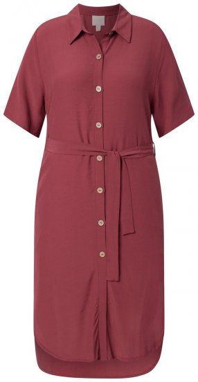 Ulla Popken 847797 Paitamekko Ruosteenpunainen - Paitamekot - 