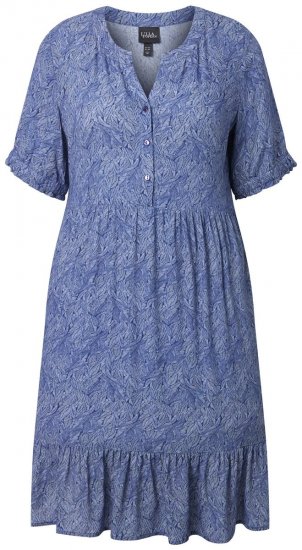 Ulla Popken 848724 Kuviollinen mekko Monivärinen - Naisten mekot isot koot - Mekot kaikille koille