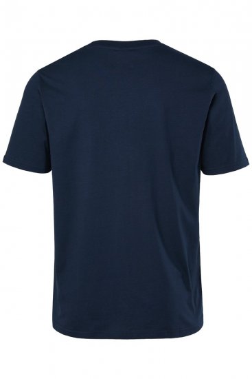 Men+ 958 T-paita Yacht Club Tummansininen - T-paidat - Isot T-paidat 2XL – 14XL