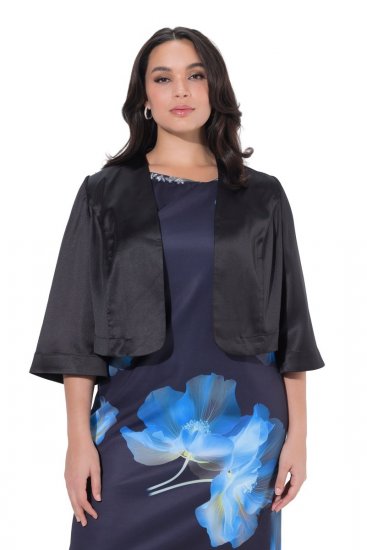 Ulla Popken 849457 Bolero Musta - Takit - Naisten takit plus-koossa