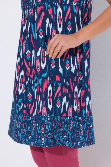 Ulla Popken 849887 Hihaton jerseymekko Tummansininen - Trikoomekot - 