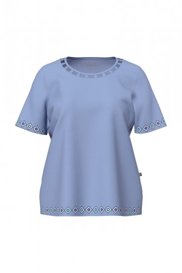 Ulla Popken 850045 Lyhythihainen pyjama Vaaleansininen - Pyjama/Loungewear - 