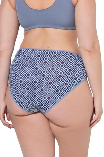 Ulla Popken 850077 Kuviolliset alushousut 5 kpl Vaaleansininen - Alushousut - 