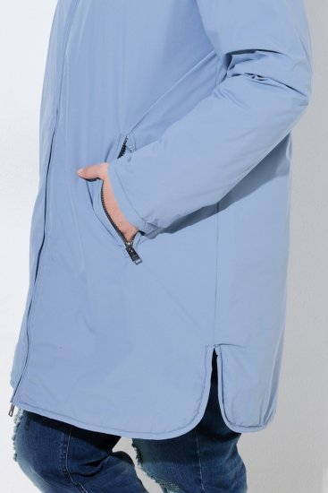 Ulla Popken 850361 Ulkoilutakki Denimsininen - Takit - Naisten takit plus-koossa