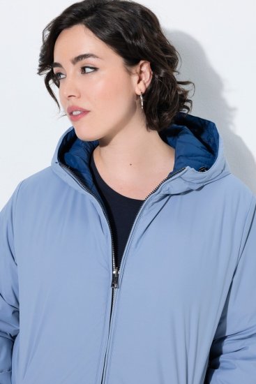 Ulla Popken 850361 Ulkoilutakki Denimsininen - Takit - Naisten takit plus-koossa