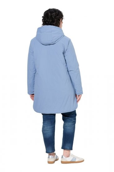 Ulla Popken 850361 Ulkoilutakki Denimsininen - Takit - Naisten takit plus-koossa