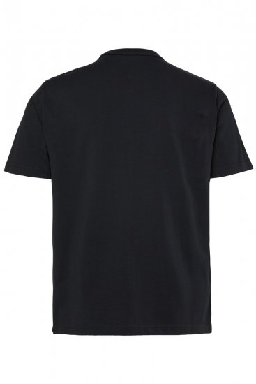 JP1880 851002 T-paita rintapainatuksella Musta TALL - TALL T-paidat - T-paidat pitkille miehille 