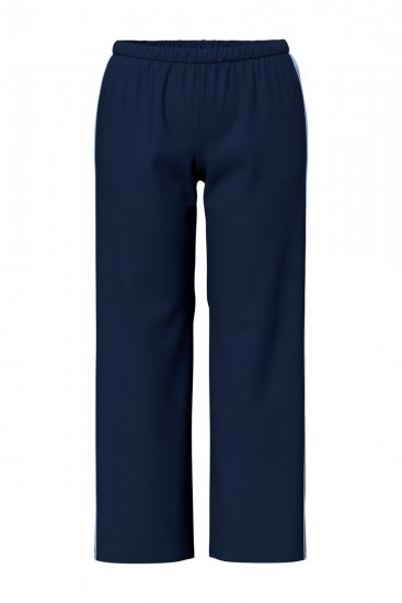 Ulla Popken 851245 Raidallinen pyjama Tummansininen - Pyjama/Loungewear - 