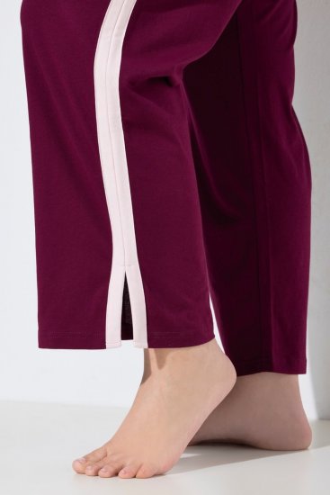 Ulla Popken 851245 Pyjama Marjanpunainen - Pyjama/Loungewear - 