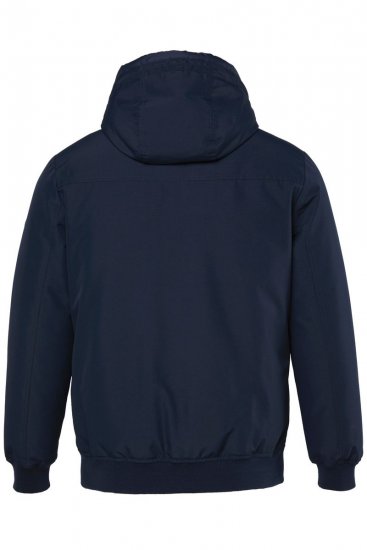 JP1880 851320 Takki hupulla ja lämpimällä vuorella Tummansininen - Takit - Miesten Takit, isot koot – 2XL – 12XL