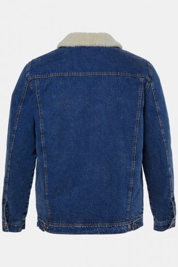 JP1880 851363 Farkkutakki teddyvuorella Denimsininen - Takit - Miesten Takit, isot koot – 2XL – 12XL