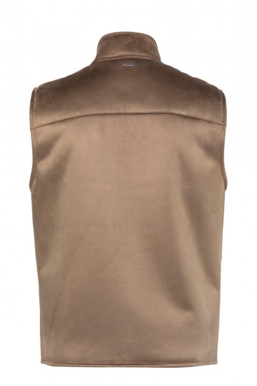 JP1880 851516 Mokkaliivi teddyvuorella Beige - Takit - Miesten Takit, isot koot – 2XL – 12XL