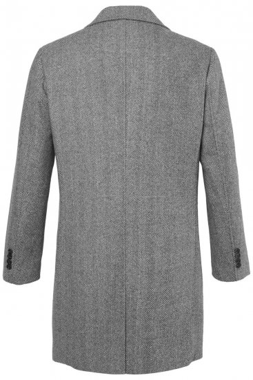 JP1880 851613 Kaksirivinen Villakangastakki Tummanharmaa - Takit - Miesten Takit, isot koot – 2XL – 12XL