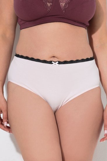 Ulla Popken 851711 Kukkakuvioiset alushousut 5 kpl Ruskea - Alushousut - 