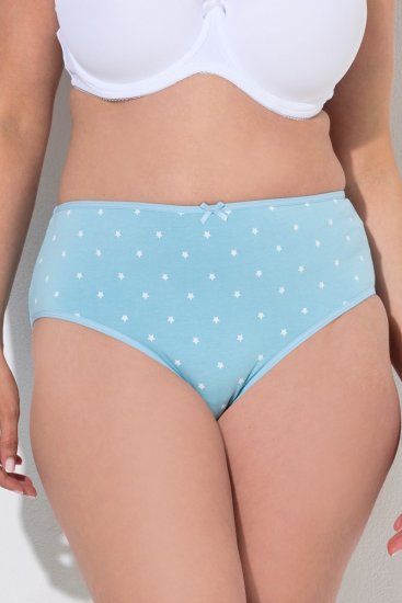 Ulla Popken 851714 Kuviolliset alushousut 5 kpl Musta - Alushousut - 