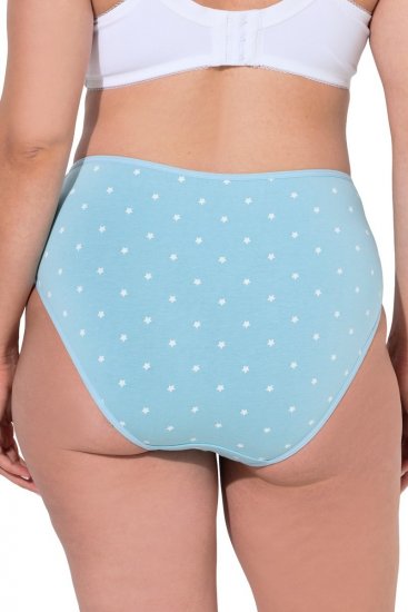 Ulla Popken 851714 Kuviolliset alushousut 5 kpl Musta - Alushousut - 