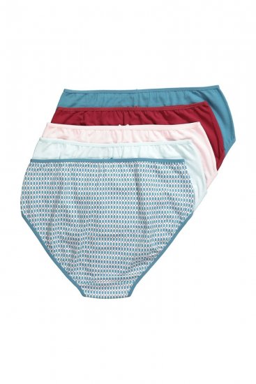 Ulla Popken 851725 Kuviolliset alushousut 5 kpl Liila - Alushousut - 