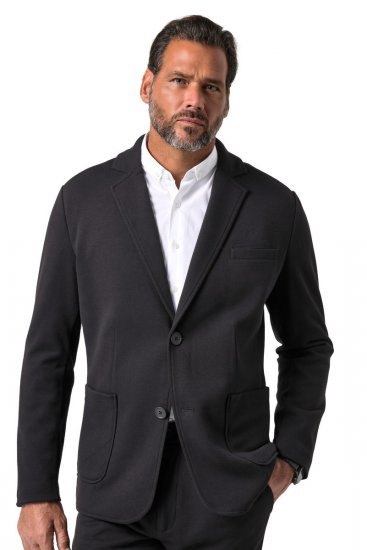 JP1880 Naples Flexnamic Jerseybleiseri Musta - Puvut ja pikkutakit - Pukuja suurissa mitoissa