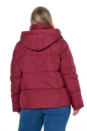 Ulla Popken 851832 Tikkitakki Punainen - Takit - Naisten takit plus-koossa