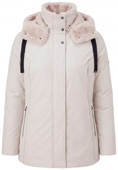 Ulla Popken 851840 Ulkoilutakki Hiekka - Takit - Naisten takit plus-koossa