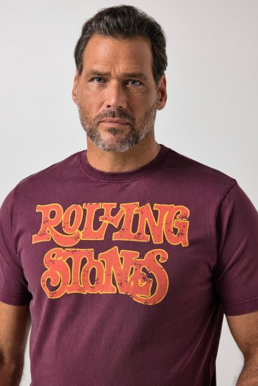 JP1880 851910 Rolling Stones Vintage Logo T-paita Munakoiso - Bändi T-paidat - Bänditbaidat isoissa koissa