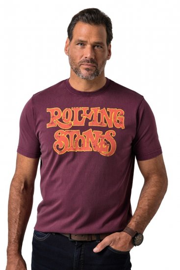 JP1880 851910 Rolling Stones Vintage Logo T-paita Munakoiso - Bändi T-paidat - Bänditbaidat isoissa koissa