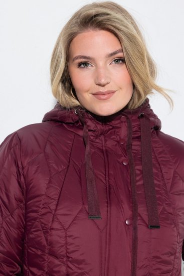 Ulla Popken 852413 Tikkitakki Luumu - Takit - Naisten takit plus-koossa