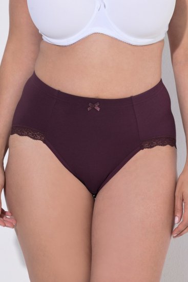 Ulla Popken 852698 Alushousut 3 kpl Ruskea - Alushousut - 