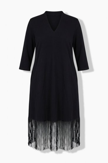 Ulla Popken 852937 Jerseymekko Musta - Trikoomekot - 