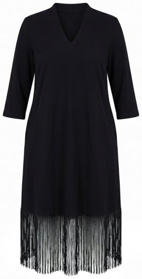 Ulla Popken 852937 Jerseymekko Musta - Trikoomekot - 