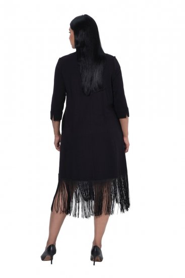 Ulla Popken 852937 Jerseymekko Musta - Trikoomekot - 