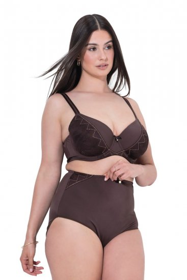 Ulla Popken 853062 Bokserialushousut Ruskea - Alushousut - 