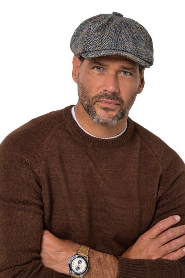JP1880 853616 Flat cap Tummanharmaa - Lippalakit - 