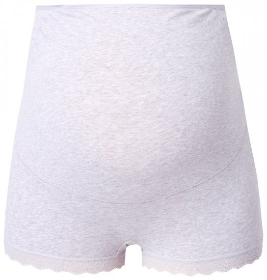 Ulla Popken 853631 Äitiysalushousut pitsillä Harmaa melange - Alushousut - 