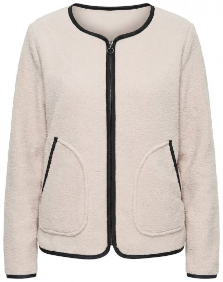 Ulla Popken 853685 Teddytakki Samppanja - Takit - Naisten takit plus-koossa