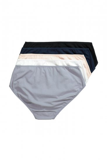 Ulla Popken 853698 Alushousut pitsillä 5 kpl Musta - Alushousut - 