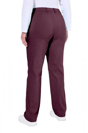 Ulla Popken 854987 Lämpimät stretch-housut mukavuusvyötäröllä Munakoiso - Kangashousut - Naisten plus-size kangashousut