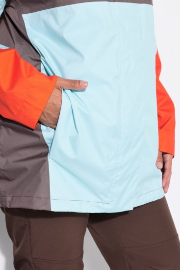 Ulla Popken 855313 Parka Taupe - Pitkät takit - Naisten takit isoissa kooissa