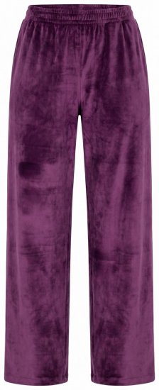 Ulla Popken 856119 Oleskeluhousut Luumu - Pyjama/Loungewear - 
