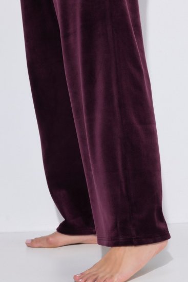 Ulla Popken 856119 Oleskeluhousut Luumu - Pyjama/Loungewear - 